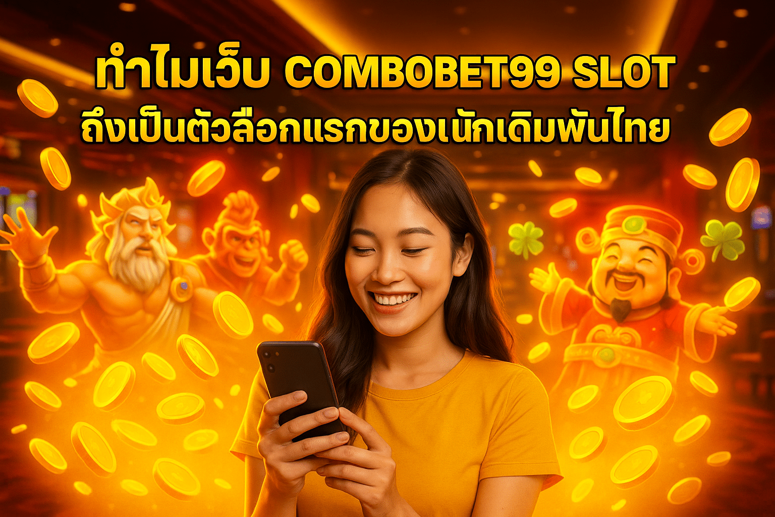 ทำไมเว็บ COMBOBET99 SLOT ถึงเป็นตัวเลือกแรกของนักเดิมพันไทย