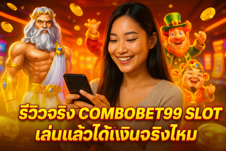 รีวิวจริง COMBOBET99 SLOT เล่นแล้วได้เงินจริงไหม