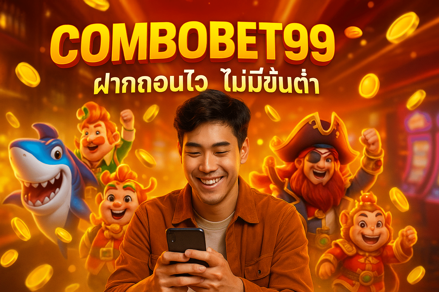 COMBOBET99 SLOT ฝากถอนไว ไม่มีขั้นต่ำ