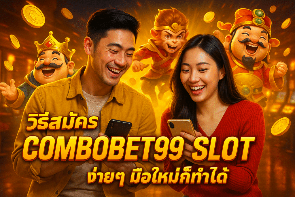 วิธีสมัคร COMBOBET99 SLOT ง่ายๆ มือใหม่ก็ทำได้