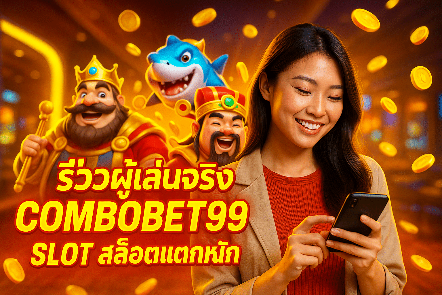 รีวิวผู้เล่นจริง COMBOBET99 SLOT สล็อตแตกหนัก