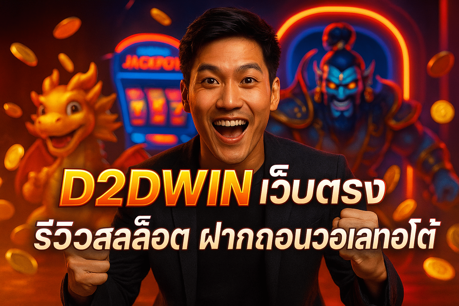 D2DWIN เว็บตรง รีวิวสล็อต ฝากถอนวอเลทออโต้